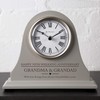 De Walden 70th Platinum Wedding anniversary couple gift Engraved Grey