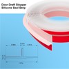 Elvone T-Shaped Door Draft Stopper, 1.97 in x 20 Ft