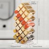AstraLoom 28-Slot Clear Acrylic Lipstick Organiser & Holder, Durable Lipstick