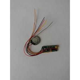 No return. No refund. DCC N Steam Sound Decoder with speaker