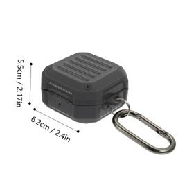 TEHAUX 1Pc High End Earphone Cover for Wireless Earphone Shell Lightweight Design Precise Charging Access Practical Protection for Your Earbuds