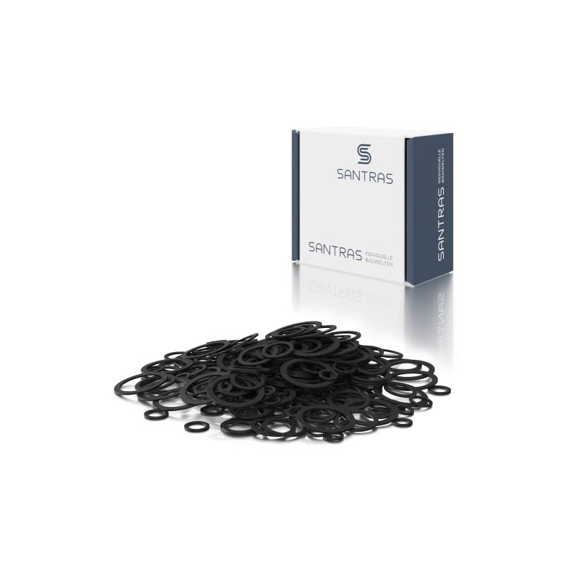 SANTRAS® Flat Gaskets 1/2 Inch [Pack of 100] Made of