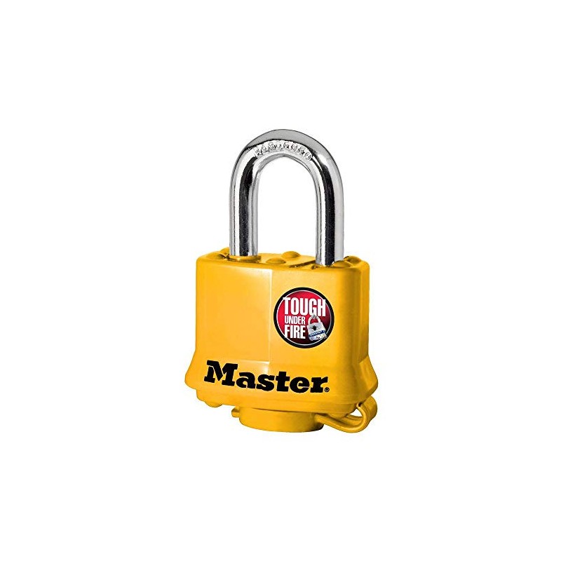Master Lock 315KA Covered Outdoor Padlock with Key, 1 Pack
