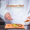 Himalayan Chef Natural Pink Salt Plate For Cooking, Grilling, Cutting