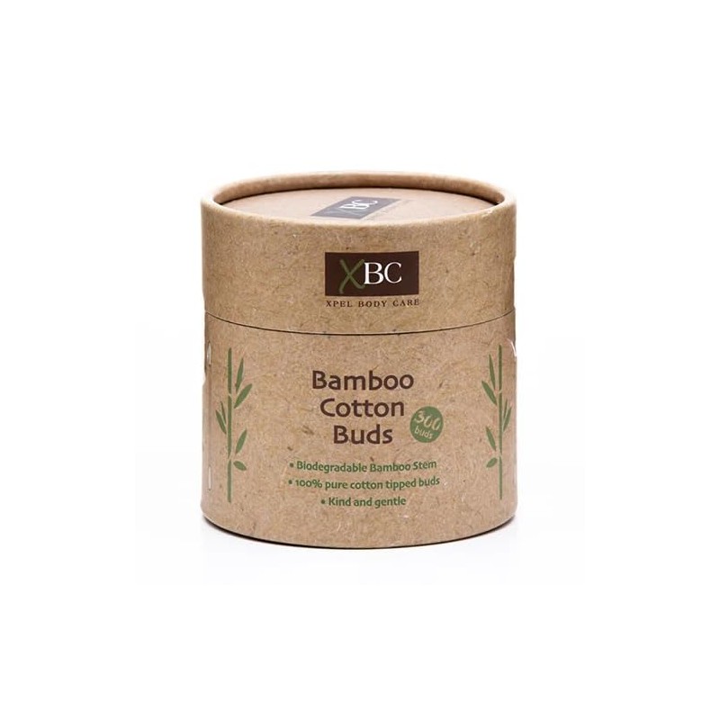 Bamboo Cotton Buds 3 Pack (900 Buds) | Biodegradable Bamboo