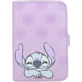 W Capsule Stitch Porta pasaporte para Mujer Morado ACWANSHI14CW