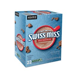 Swiss Miss Milk Chocolate Hot Cocoa, Keurig K-Cup Pods, 22/Box (1252)
