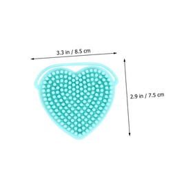 PACKOVE 4Pcs Silicone Facial Brush Manual Face Massager with Unique Design for Deep Cleansing and Exfoliation Gentle Face Scrubber for Body and Facial Care