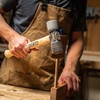 ESTWING Rubber Mallet - 24 oz Double-Face Hammer with Soft/Hard