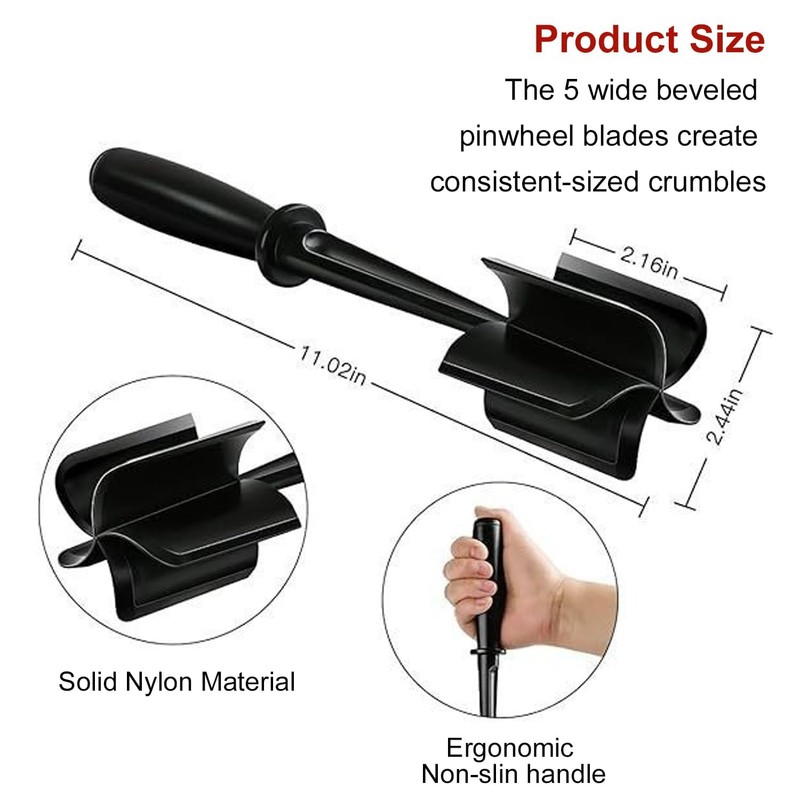 Mince Chopper, Meat Chopper & Masher Tool for Cooking –