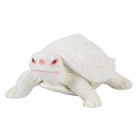 ウービア カメの文鎮マグネット 白 7×5×3㎝ 人形 フィギュア 置き物 アニマル 動物 ガーデン 装飾 リアル かわいい 亀 H17341-1
