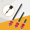 3pcs 1/4" Hex Shank Screwdriver Bit Holder Magnetic Extension Screwdriver