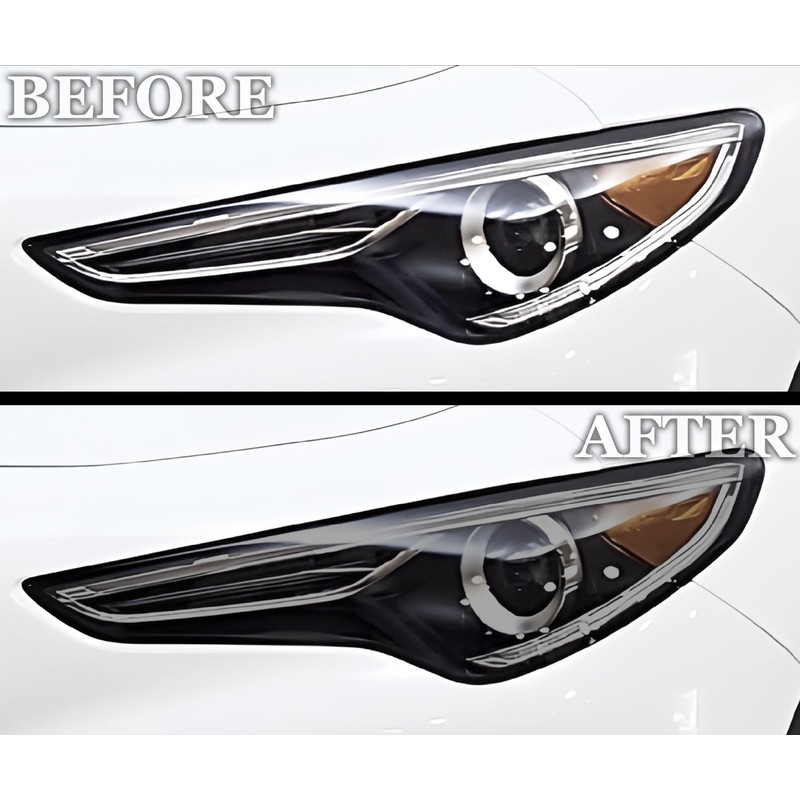 BOGAR TECH DESIGNS Full Headlight Head Light Tint Kit Compatible