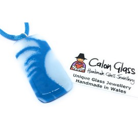 Sale, Glass Pendant, Dichroic Glass Pendant, Handmade Glass Pendant - 4cm x 2cm