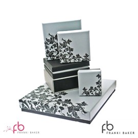 Franki Baker Blue and Smoky Topaz Crystals Sterling Silver Dainty Bracelet. Length: 18cm + 5cm extension chain