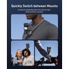 Magnetic Quick Release Mount Tripod Selfie Stick Adapter Quick Release