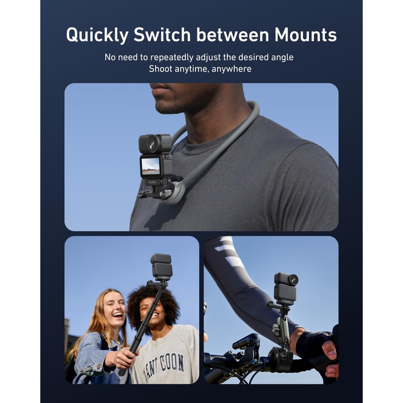 Magnetic Quick Release Mount Tripod Selfie Stick Adapter Quick Release