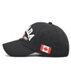 Canada Baseball Cap,Adjustable,Canada Day Hat Embroidered Maple Leaf Flag Hat