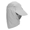 Outdoor Sunscreen Hat Ventilate Adjustable Removable Sun Protection Wide Brim