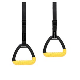 PUMPMUSCLE Gymnastics Rings for Home Workout, Strength Training