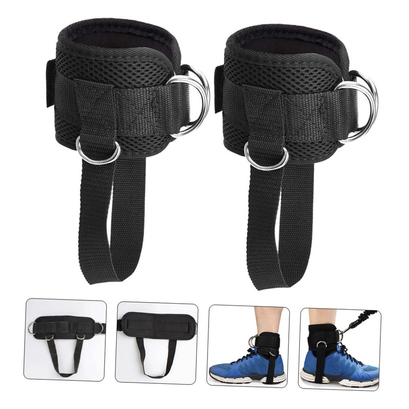 OHPHCALL Gym Ankle Straps Ankle Brace Cable Kickback Leg Strength