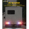 Partsam 2x LED Triple Tail Lights 45 LEDs, Rectangle Vertical