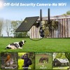 LIWAN Cellular Trail Camera, 4G LTE Game Cameras with Solar