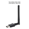 Wireless Network Card High Transmission Speed Black 300Mbps USB Adapter