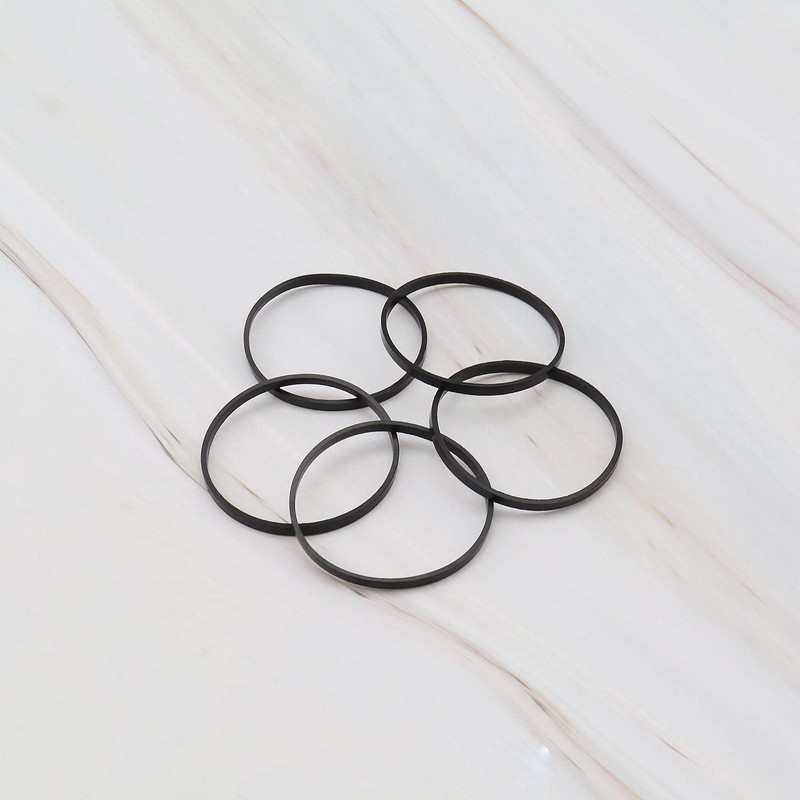 ECSiNG Pack of 5 Carburettor Float Chamber Rubber Seals 631028