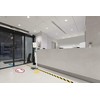 Durable Floor Stickers Footprint Removable 90 mm x 0.2 mm