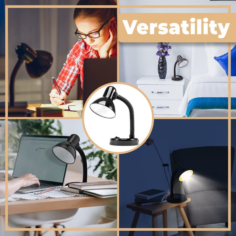 Retoo Retro Desk Lamp Retro Design 33 cm, E27 Socket,