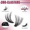 Mayhug Eyelash Extensions Set, 50D Lash Extension Set, 9-16 mm