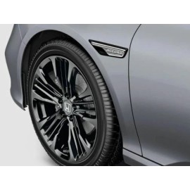 Emblema de guardabarros original Honda Accord negro adorno se adapta a: Accord 2018-2021
