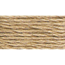 DMC 117-3864 Mouline Stranded Cotton Six Strand Embroidery Floss Thread, Light Mocha Beige, 8.7-Yard