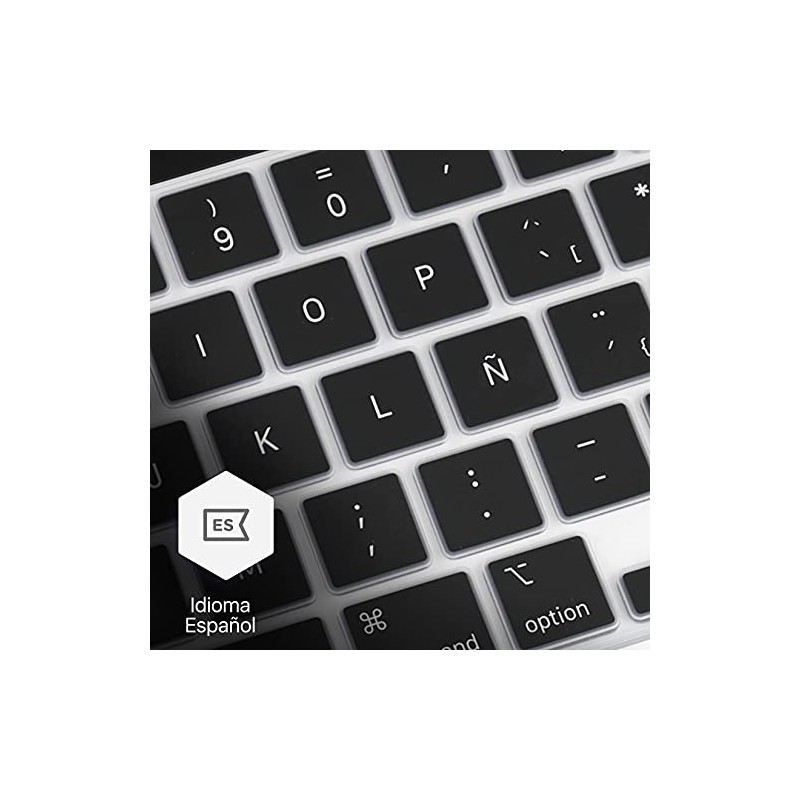 Lenfech Cubre Teclado en espaol - Protector de Teclado Compatible