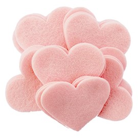 Playfully Ever After 3 Inch 28pc Felt Hearts (Light Pink)