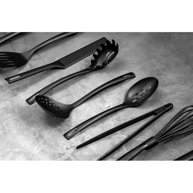 Chef Aid 10E02402 Skimmer, Nylon, Black