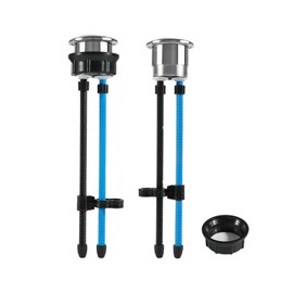 Toilet Push Button, 38mm Thread Diameter Dual Push Flushing Button, Adjustable Toilet Water Tank Button