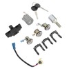 Car Full Lock Cylinder Key Set MR259111 Replacement for Mitsubishi