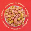 Fruit Caramel Cubes Candy, Strawberry - Passion Fruit Flavor, Individually