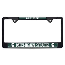 Elektroplate Michigan State Alumni Black License Plate Frame