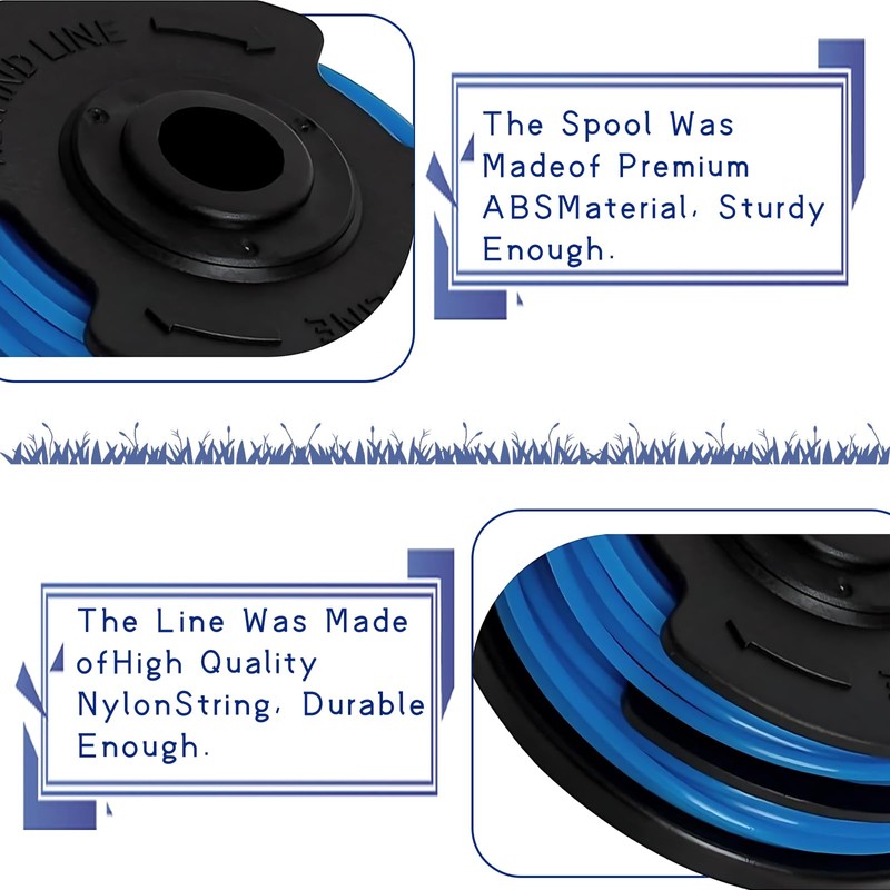 JUUJCH KST-120X Spool Compatible with Kobalt 40V Cordless String Trimmer