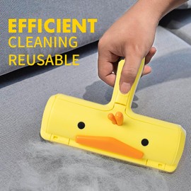 Pet Hair Remover and Reusable Lint Roller - Lint Roller for Pet Hair Cat & Dog Hair Remover for Furniture，Multi-Surface Fur Removal Tool