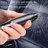 FAINCA Gurtschneider Notfallhammer Multifunktional Glasbrecher U-Förmige Aussparung Nothammer Auto Integriertes