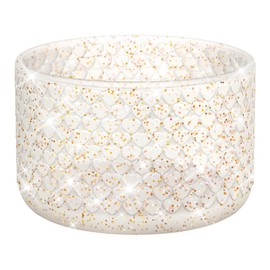 WUQID Protective Bling Heart Texture Silicone Boot Sleeve Compatible with Stanle Tumbler 40oz 30oz 20oz & 12-24oz Hydroo Sport Flask Bottles, Anti-Slip Bottle Bottom Sleeve Cover for 2.8-2.95in Bottom