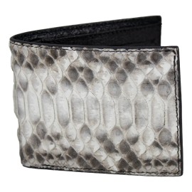 Cartera Billetera En Piel Genuina De Pitón Víbora