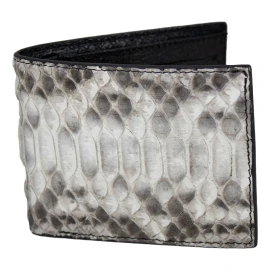 Cartera Billetera En Piel Genuina De Pitón Víbora