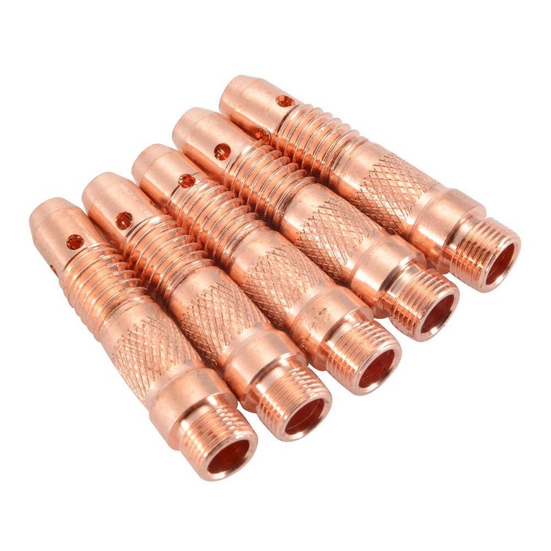 5PCS 10N32 3/32" 2.4mm Collet Body for Tig Welding Torch