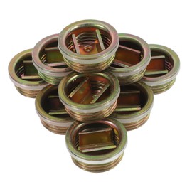 Hohopeti Bung Plug Cap for Drums Internal Threaded Closure for Water Buckets Secure Sealing Device for Industrial Agricultural and Construction Use