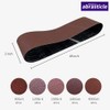 15 Pcs 2 x 48 Inch Assorted Aluminum Oxide Sanding